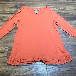 Logo by Lori Goldstein Blouse Size Large